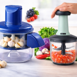 Kitchen Helper Combo (Peeler + Manual Chopper)