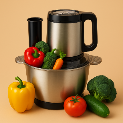 High Quality Stainless 5L Food Chopper Grinder