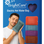 Electric Velvet Bright Heating Pad With Gel For Pain Relief Multicolour - Hot Water Bag