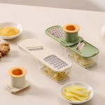 Multifunctional Manual Ginger Garlic Grinder 3-in-1 – ঘরে বসে সহজে আদা-রসুন পেষার স্মার্ট কিচেন টুল