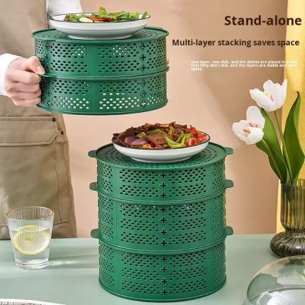 Multi-Layer Storage Rack Meal Cover