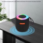 5.0 Speaker with RGB LED Lights Built-in Battery