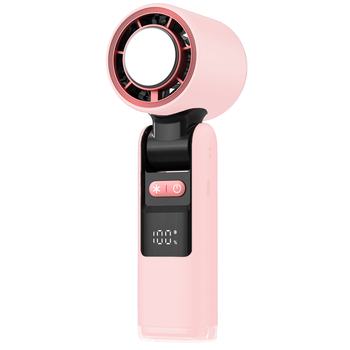 Turbo Mini Fan + Light with Digital Display