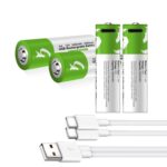 AA Li-ion Battery Pack AA Type-C Port Rechargeable Batteries - Image 3