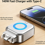 Auto-Eject Type-C Charging Adaptor
