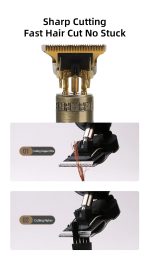 Vintage T9 Professional Multifunctional Hair Clipper & Trimmer - Image 3