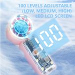 Mini Electric Handheld Super Powerful Fan - Image 3