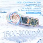 Mini Electric Handheld Super Powerful Fan - Image 2