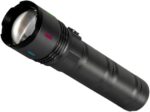 Aluminum Alloy High-Power LED Flashlight with Side COB Light