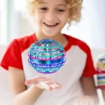 Flying Ball Spinner Toys, Magic Flying Toy, Flying Spinners Built in RGB Lights