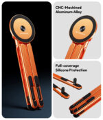 Adjustable Laptop/Phon Stand Foldable Metal Stand - Image 2