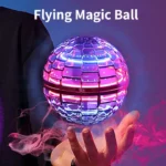 Flying Ball Spinner Toys, Magic Flying Toy, Flying Spinners Built in RGB Lights - Image 2