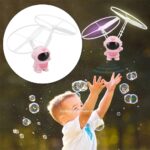 Induction Spaceman Spinning Fly Robot Toy