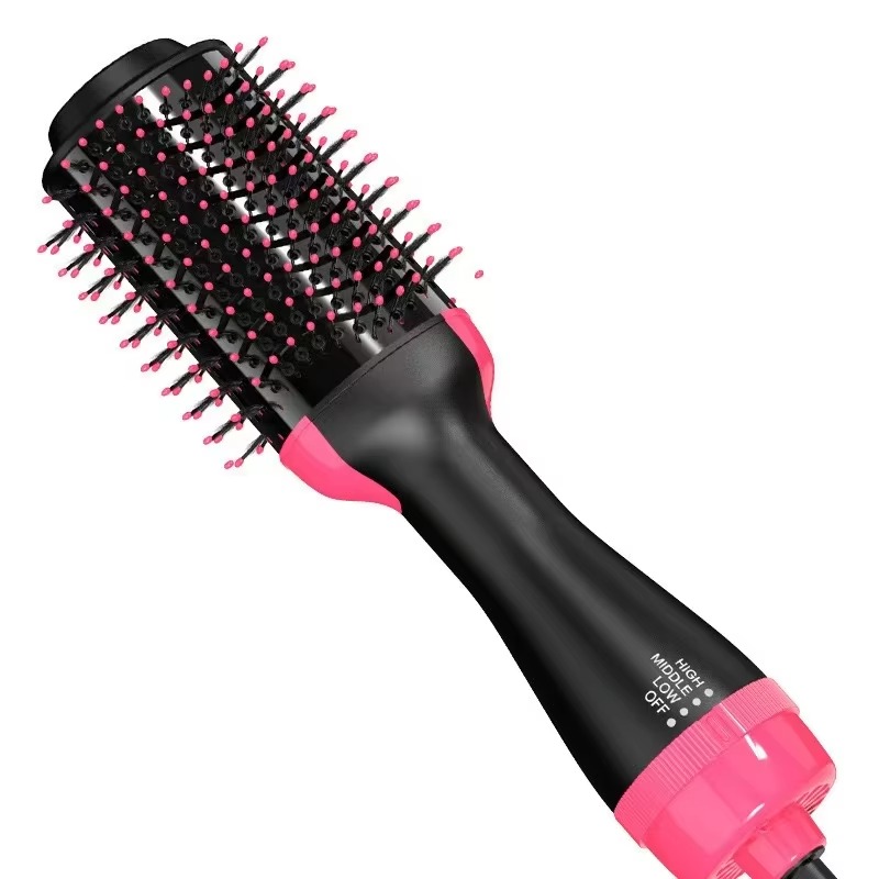 imgi_251_H7dfe9af63392436d9a85b5d78b12c46bx 3 in 1 One Step Salon Hot Air Brush - Image 1