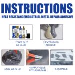 Industrial Metal Repair Paste Quick Drying Glue - Image 3