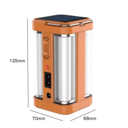 All-in-one multifunctional solar rechargeable light (with power bank)