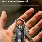 ABS LED Keychain Flashlight