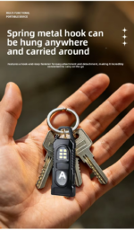 ABS LED Keychain Flashlight
