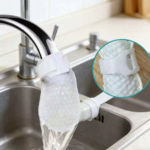 Water Filter Bag Faucet Tap Cotton Reusable Double-Layer Splash(10 pcs T-Strap)