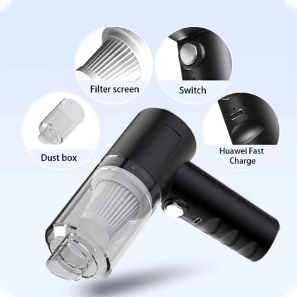 Car & Home Dual-Use Mini Vacuum Cleaner