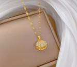 sea-shell design pendant necklace - Image 2